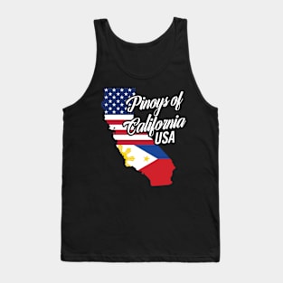 Filipinos of California Design for Proud Fil-Ams Tank Top